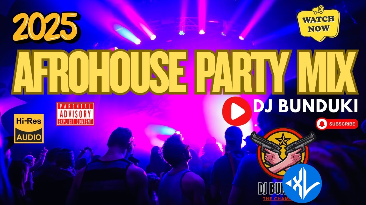Dj Bunduki Afrohouse Party Mix 2025 Ft John Summit,Casso,Meduzal,Aurora,Rivo,Armin,Van Buuren Playlist Cover
